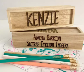 激光雕刻創(chuàng)意文具，升級開學裝備