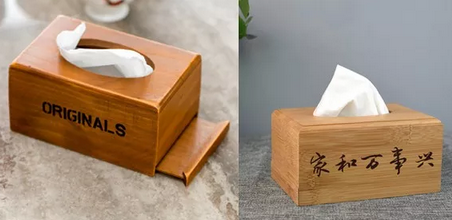 激光打標(biāo)紙巾盒，讓您干凈每一天