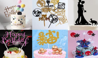 激光雕刻蛋糕插排，為您記錄每一個重要時刻