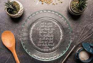 激光雕刻精致餐具，讓吃飯變成一種享受