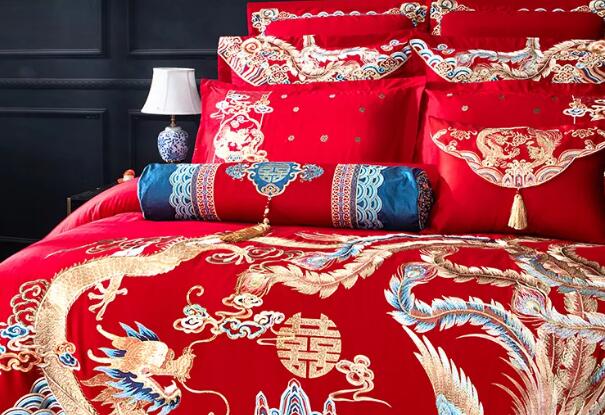 激光裁切婚禮床品，盡顯品味