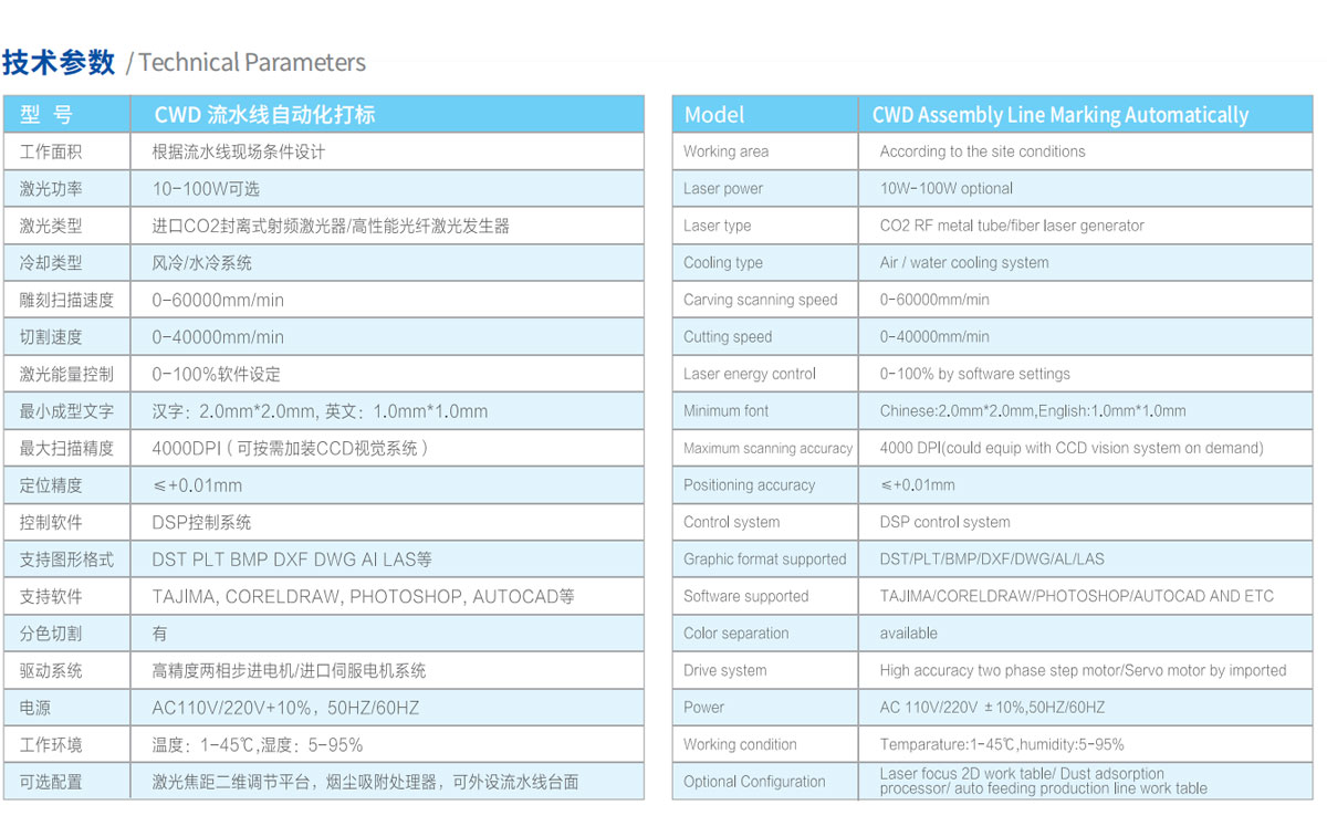 CCD激光打標(biāo)流水線設(shè)備 CCD激光打標(biāo)流水線設(shè)備